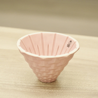 【沐湛咖啡】山文 62/CT62 錐形濾杯(粉紅色/灰色)