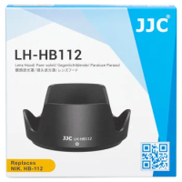 JJC Reversible Camera Lens Hood Use With Nikon Nikkor Z DX 12-28mm F3.5-5.6 PZ VR Lens for Nikon Z8 Z9 Z30 Zfc Z6 Z6II Z7 HB-112