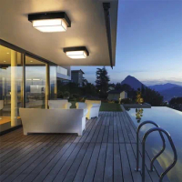 Outdoor LED Aisle Ceiling Lights Modern Style LED Waterproof Ceiling Light Corridor Light Balcony Home Decor Lighting AC85-265V