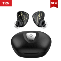TRN T350 TWS Wireless Earphones Bluetooth 5.3 Earbuds 68ms Low Latency Game Mode 8mm Dual Magnetic Drive HIFI HD Call Headsets