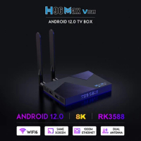 H96 MAX 8GB 64GB Smart TV Box Android 12 11 RK3588 Wifi TVBOX 8K H96MAX V58 V56 Media player Youtube Set top box 4GB 64GB TVbox