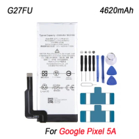 For Google Pixel 5A Li-Polymer Battery Replacement 4620mAh Rechargeable Phone Battery G27FU