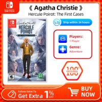 Nintendo Switch Game Deals  - Agatha Christie - Hercule Poirot: The First Cases - Games Physical Cartridge