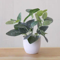 Artificial Foliage Plant Realistic Multipurpose Plastic Fadeless Vivid Simulation Bonsai Home Garden Wedding Decoration