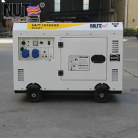 NUT Super Silent 60kw Water Cooled 10 Kva Diesel Generator Diesel