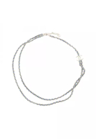 Chanel Pre-Loved Chanel coco mark chain belt denim GP Light blue gold hardware B25P