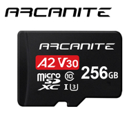 ARCANITE  MicroSDXC U3 V30 A2 256GB記憶卡