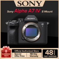 SONY A7 IV A7M4 Full-Frame Mirrorless Digital Camera Only Body Compact Camera Professional Photography (NEW) A74