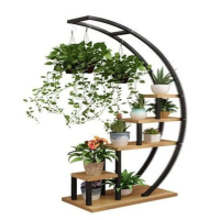 【億斯住宅】143cm高 單個(花架子 落地式花架 置物架 花架屏風 隔斷花架 花盆架 陽台花架 預購15天)