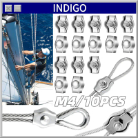 10pcs Pengait Kawat Seling Stainless Crimp Ferrule 2-3mm Klem Tali Kawat Klem Sling Seling Baja