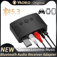 Bluetooth 5.3 Audio Receiver 3.5mm AUX RCA USB Stereo Music Wireless Adapter Support U-Disk Play For Car Kit Speaker Amplifier