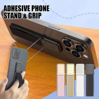 Mini Metal Folding Mobile Phone Holder Stand for IPhone Samsung Invisible Portable Phone Kickstand Bracket T5N2