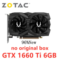 Zotac Graphics Cards GTX 1660 6GB 1660S 1660 Ti Graphics Cards Nvidia Video Card GPU Desktop PC Computers Game Zotac 1660Ti