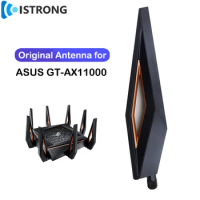 ASUS GT-AX11000 Original Antenna 2.4G 5.8G Dual Band Amplifer 8dBi WiFi Signal Booster RP-SMA Male for Wireless Router Modem