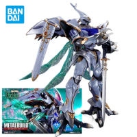 Bandai METAL BUILD DRAGON SCALE Gundam Sirbine Action Figure Mobile Suit Gundam Model Kit Toys for Boys Adult Collection Gift