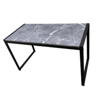 免運 台灣製造 工業風 大理石紋桌面 書桌 辦公桌 餐桌 套房 裝潢  桌子