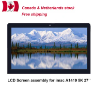 New LCD Screen Assembly iMac27'' A1419 5K LM270QQ1 SDB1 SDA2 SDC1 EMC2834 2806 3070 Ship from Canada