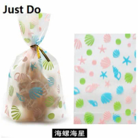 50pcs Cellophane Transparent Candy Bags Flat Snack Plastic Bag Wedding candy bag girl birthday candy bag