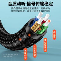 2025 Shanze Headphone Extension Cable Audio Extension Cable Computer Speaker Male to Female 3.5mm Pl