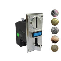 616 Multi Coin Acceptor Electronic Roll Down Coin Acceptor Selector Mechanism Vending Machine Arcade Game Ticket