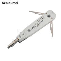 Professional Gray Krone Lsa-plus Telecom Phone Wire Cable RJ11 RJ45 Punch Down Network Tool Kit