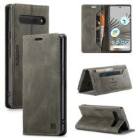 Google Pixel 7 Pro Case Flip Leather Phone Cover For Google Pixel7 Case Luxury Magnetic Wallet Coque Google Pixel 7 8 6 7A Cover