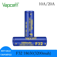 Good Price Original Vapcell F32 18650 Battery 3200mah INR18650 3.7V 10A/20A Rechargable 18650 Batteries VS Panasonic-BD Cell