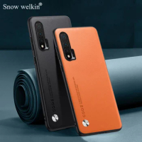 Luxury PU Leather Case Cover For Huawei Nova 6 SE 4 4E Shockproof Silicone Case For Huawei Nova 5 5T 5Z 5i Pro Phone Cases Cover
