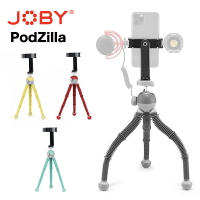 【eYe攝影】台灣公司貨 JOBY PodZilla Flexible Tripod Kit 附手機夾 手機腳架 變型腳