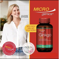 (Đủ bill) Hoạt Huyết Dưỡng Não Microgenics Ginkgo 7000 _ 100v
