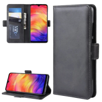 Case For Xiaomi Redmi Note 7 Leather Wallet Flip Cover Vintage Magnet Phone Case For Redmi Note 7 Pro Coque