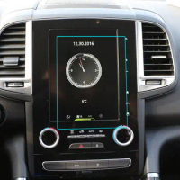 Screen Protect tempered Glass Film For Renault Koleos 2017 2018 2019 Car radio GPS Navigation Film