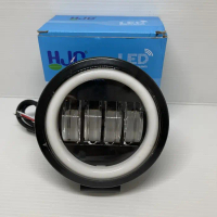 TERLARIS LAMPU TEMBAK LED DAYMAKER BULAT ANGLE EYE HJG 80 WATT 4 INCH