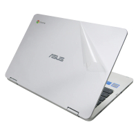 【Ezstick】ASUS Chromebook Flip C302 CA 二代透氣機身保護貼(含上蓋貼、鍵盤週圍貼、底部貼)