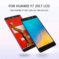 For Huawei Y7 2017 LCD Display 100% Working LCD Screen With Touch Screen Digitizer Panel For Huawei Y7 2017 LDN-L01 LDN-LX3 LCD