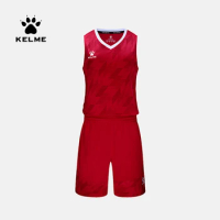 KELME Basketball Jersey For Male College Uniform Basket training suit Men Sportswear 3591052