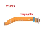 Original For Asus Zenfone 8 ZS590KS 2A007EU USB Charging Port Dock Board Charger Connector Flex Cable Replacement Parts
