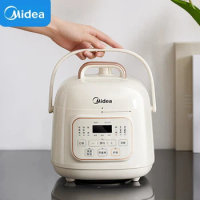 Midea Electric Pressure Cooker 1.8L Multifunctional Household Rice Cooker Non-stick Mini Electric Cooker For Dormitory Office
