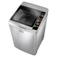 SANLUX台灣三洋【SW-12NS6A】12公斤定頻單槽洗衣機-淺灰(標準安裝)