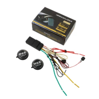 Unlock with Anti-Theft Auto Car Alarm 2.4GHz CR2032 Battery Car Immobilizer 8 Meter Sensor Car Dark Lock Alarm Auto Alarm System