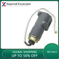 Excavator accessories Hitachi ex120-2/3/5ex200-2/3 hydraulic pump high-speed solenoid valve large pump sensor