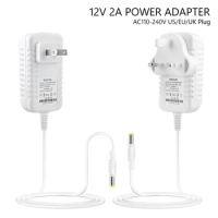 Universal AC DC Power Supply Adapter 110V-240V To 12V Lighting Transformer For LED Strip DC 12V 2A AC110V 220V Transformer