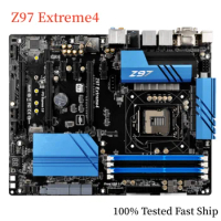 For Asrock Z97 Extreme4 Motherboard Z97 32GB LGA 1150 DDR3 ATX Mainboard 100% Tested Fast Ship