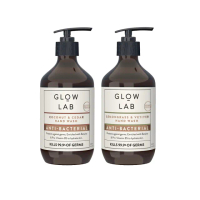 即期品【紐西蘭GLOW LAB】植物精油洗手乳300ml任選2入(琥珀鼠尾草/檸檬草岩蘭草/椰子雪松)