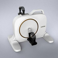 新款多功能磁控踏步機 老年腿部訓練器電動康復機 家用迷你健身車