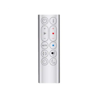 Replacement Remote Control Suitable for Dyson HP04 HP05 HP07 Air Purifier Leafless Fan Remote Control Silver