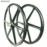 BIKEDOC 26ER MTB Wheels 30MM Width 30MM Depth 6 Spoke Bicycle Wheelset