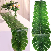 48pieces Low Maintenance Artificial Monstera Leaf For Home Decor Realistic Appearance Silk 1/M/Monstera Leaf