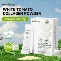 【promote】Nature's Key white Tomato powder skin supplement(1 box 15 pcs) Vitamin C&E,biotin,collagen