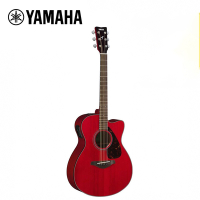 YAMAHA FSX800CRR 電民謠木吉他 烈焰紅色